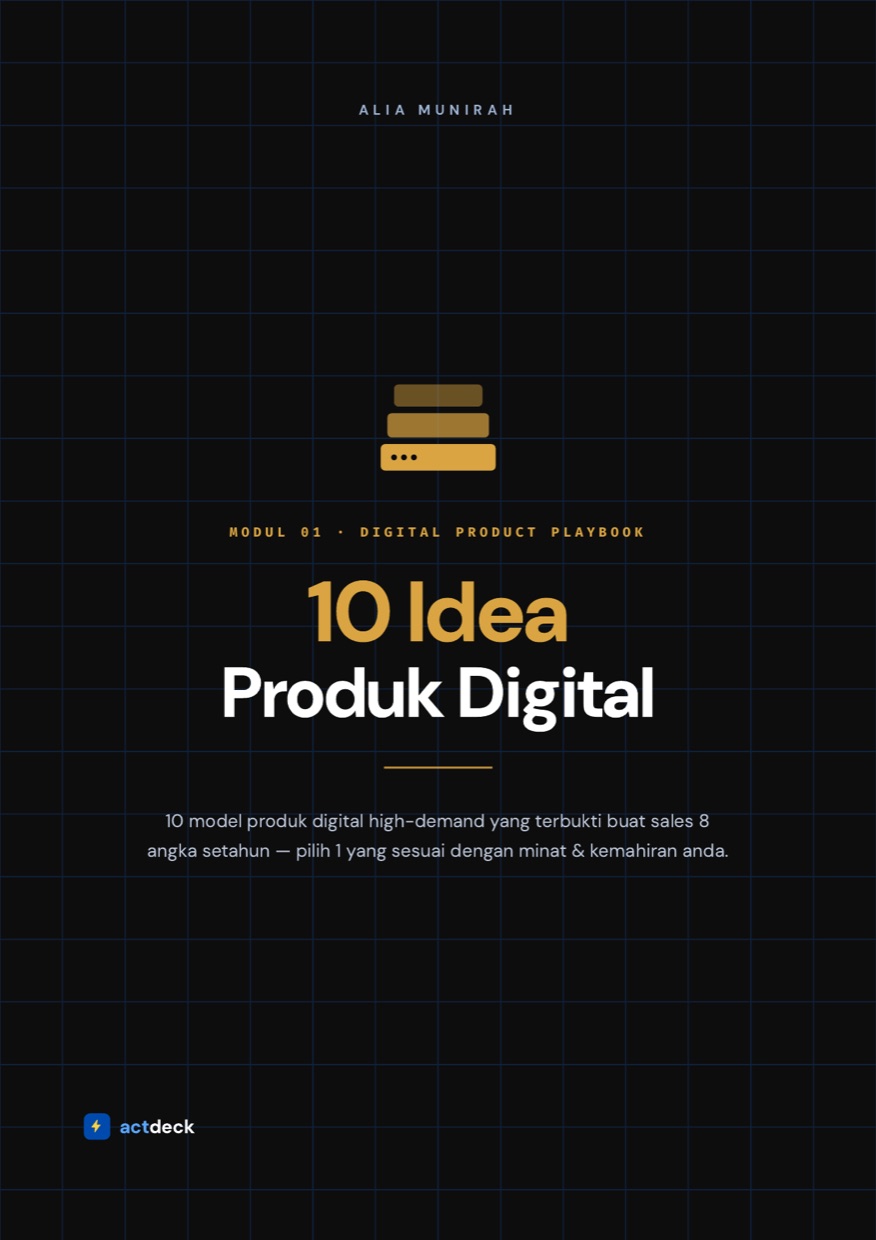 Modul 1 — 10 Idea Produk Digital