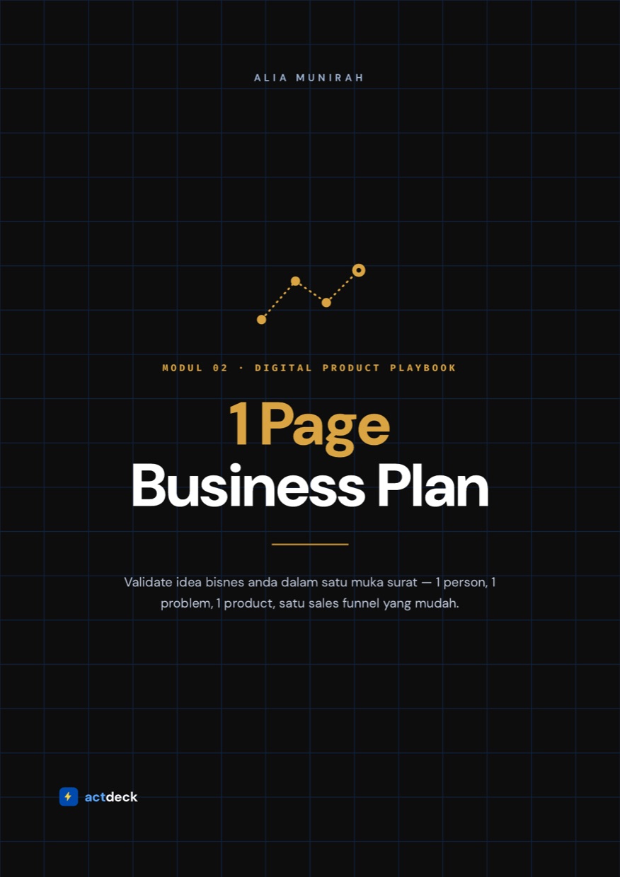 Modul 2 — 1 Page Business Plan 2.0