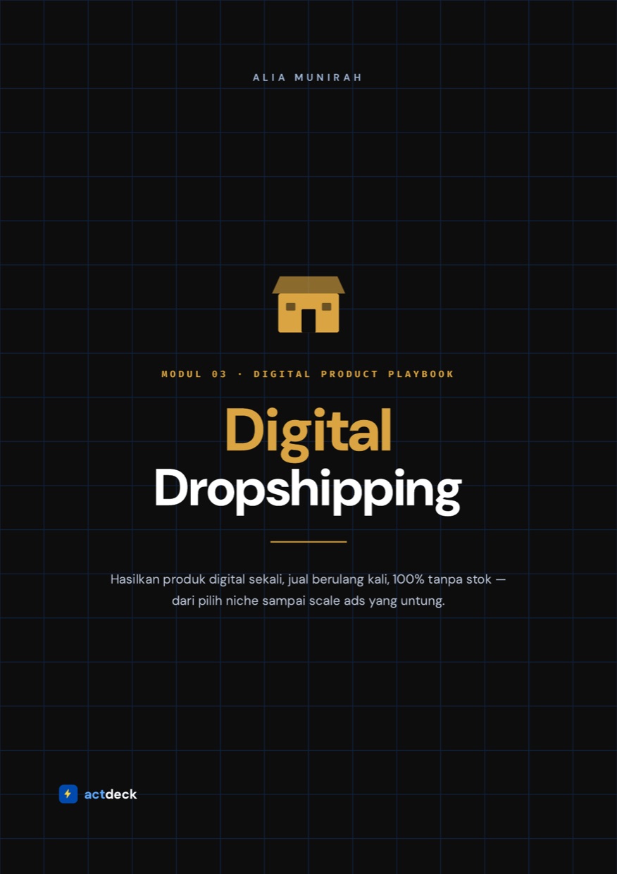 Modul 3 — Digital Dropshipping